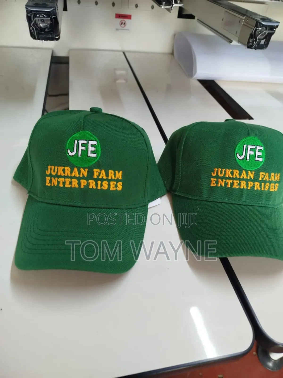 Caps Embroidered With a Logo/ Logo Embroidered Caps
