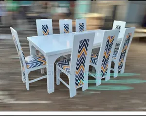 White 8seater Dining
