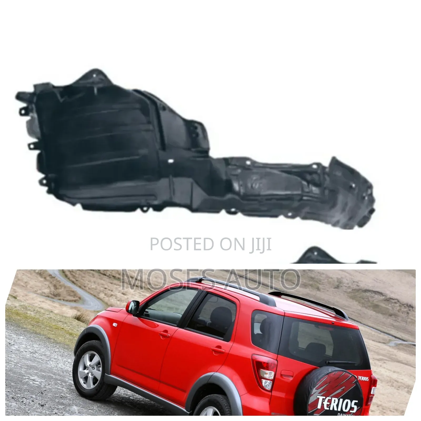 Toyota Rush Terros Stone Guards/Inner Fender