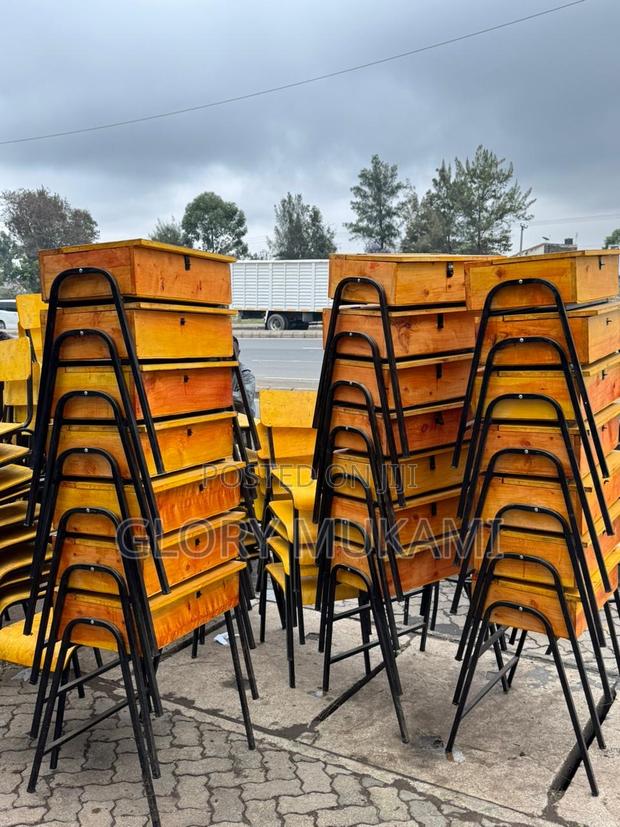 Junior Secondary School Locker And Chair - main view