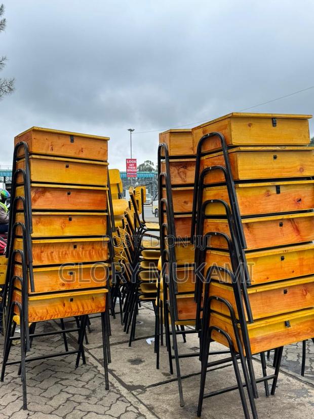 School Locker And Chair - main view