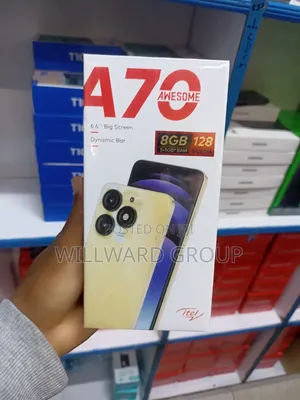 New Itel A70 128 GB Gold
