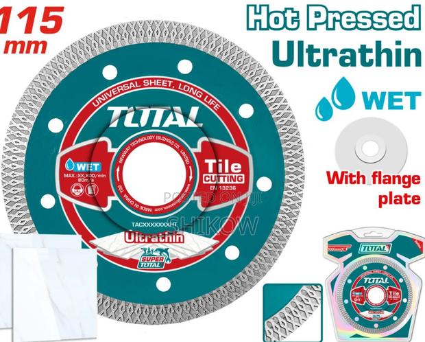Total Ultrathin Diamond Disc Tacht 115mm