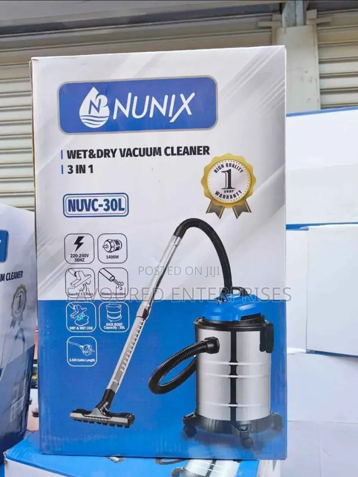Nunix 30litres Vacuum Cleaner