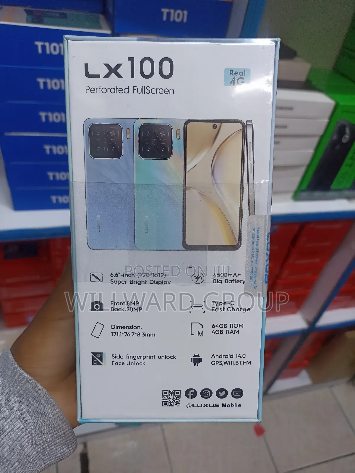 New Mobile Phone 64 GB Blue