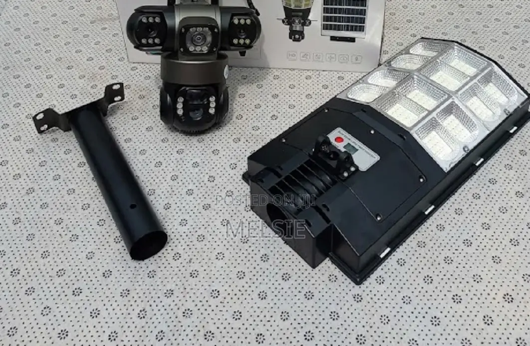 Ai Solar Camera Street Light With Remote Monitoring – 2-in-1