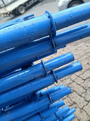Construction Scaffolds Ladders (Blue With Rings)