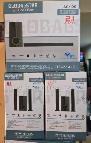2.1ch Globalstar Sub Woofer System Bt/Usb/Fm Tall Boy(Model Of V527)