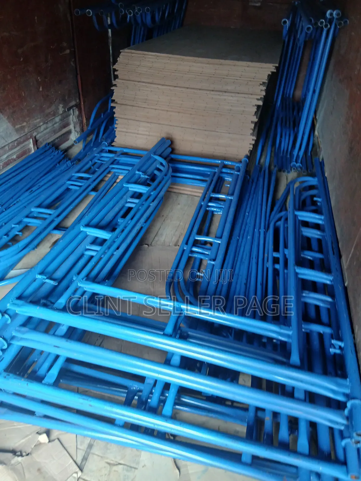 Site Builders Scaffold Ladders (Blue)