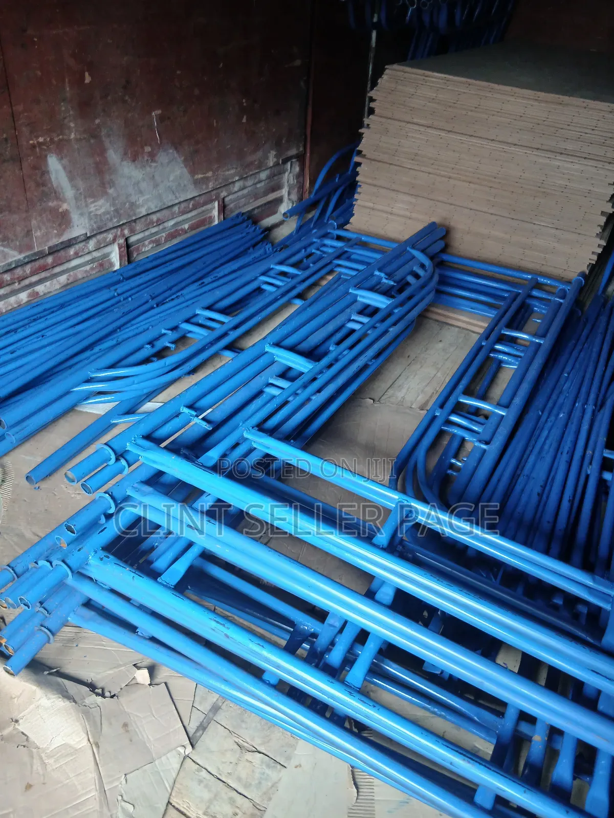 Site Builders Scaffold Ladders (Blue)