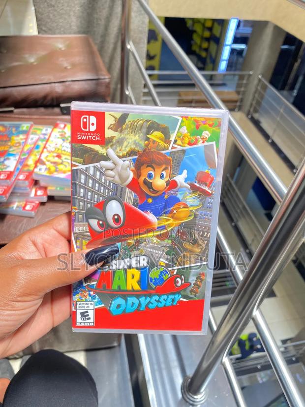 Super Mario Odyssey - main view