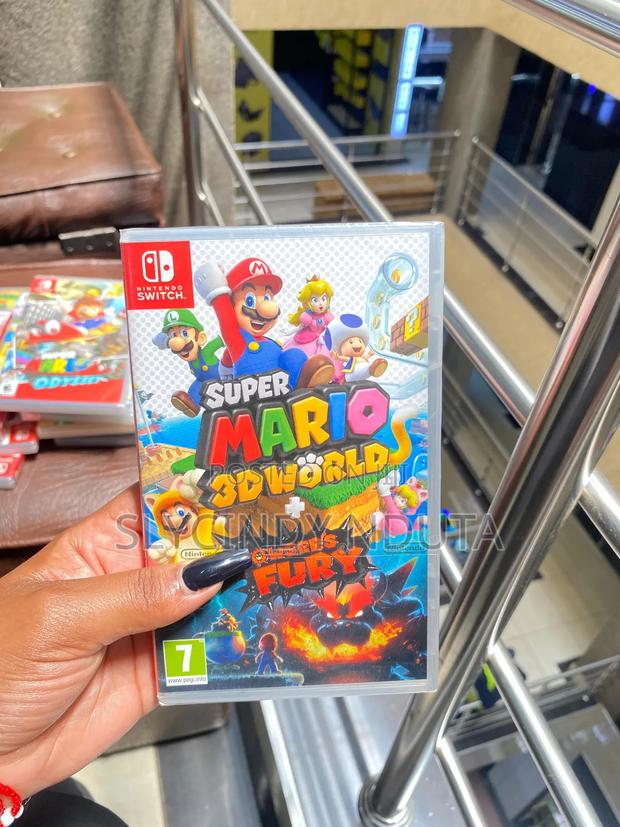 Super Mario 3d World - main view