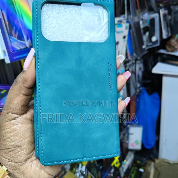 iPhone 17 Pro Max Caseme Leather Flip Cover - thumbnail 2