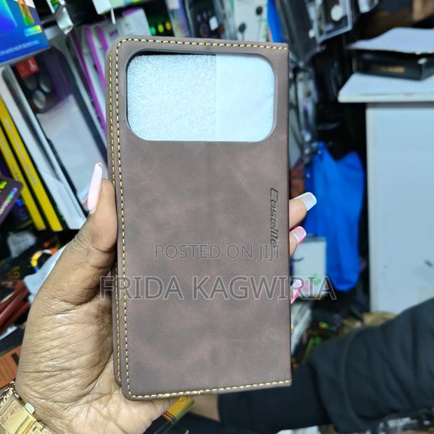 iPhone 17 Pro Max Caseme Leather Flip Cover - thumbnail 3