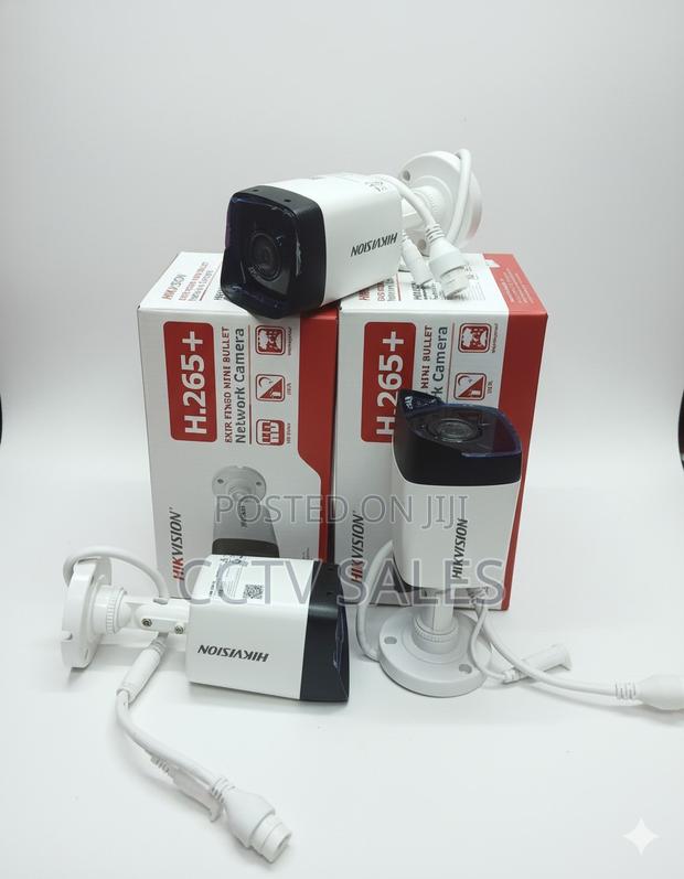 Full Color Audio CCTV Camera 4mm 2mp Exir Mini Bullet Network Camera