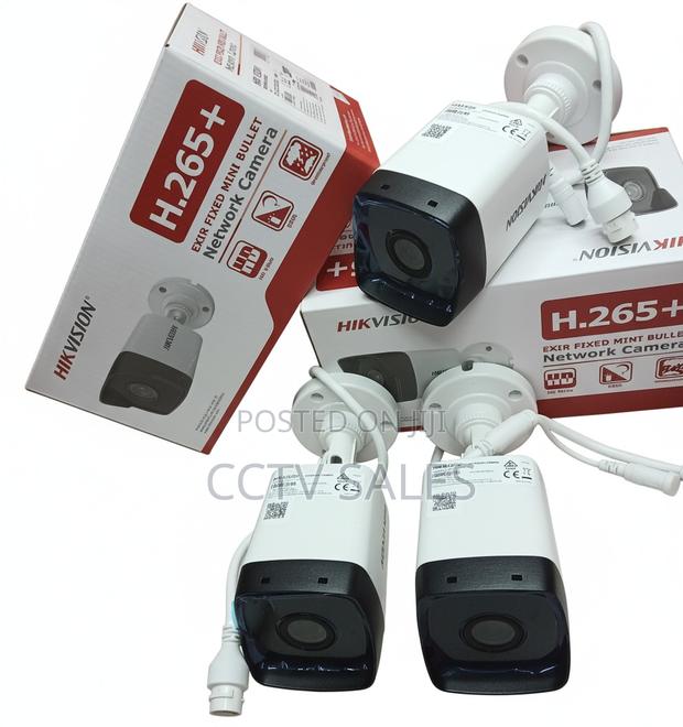 Weatherproof 2mp Mini Bullet Network Camera With Audio