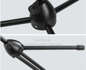 Adjustable Floor Music Stand, Adjustable Height. Black in Colour