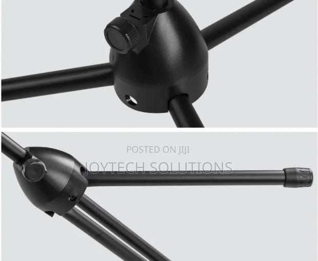 Adjustable Floor Music Stand, Adjustable Height. Black in Colour - thumbnail 3