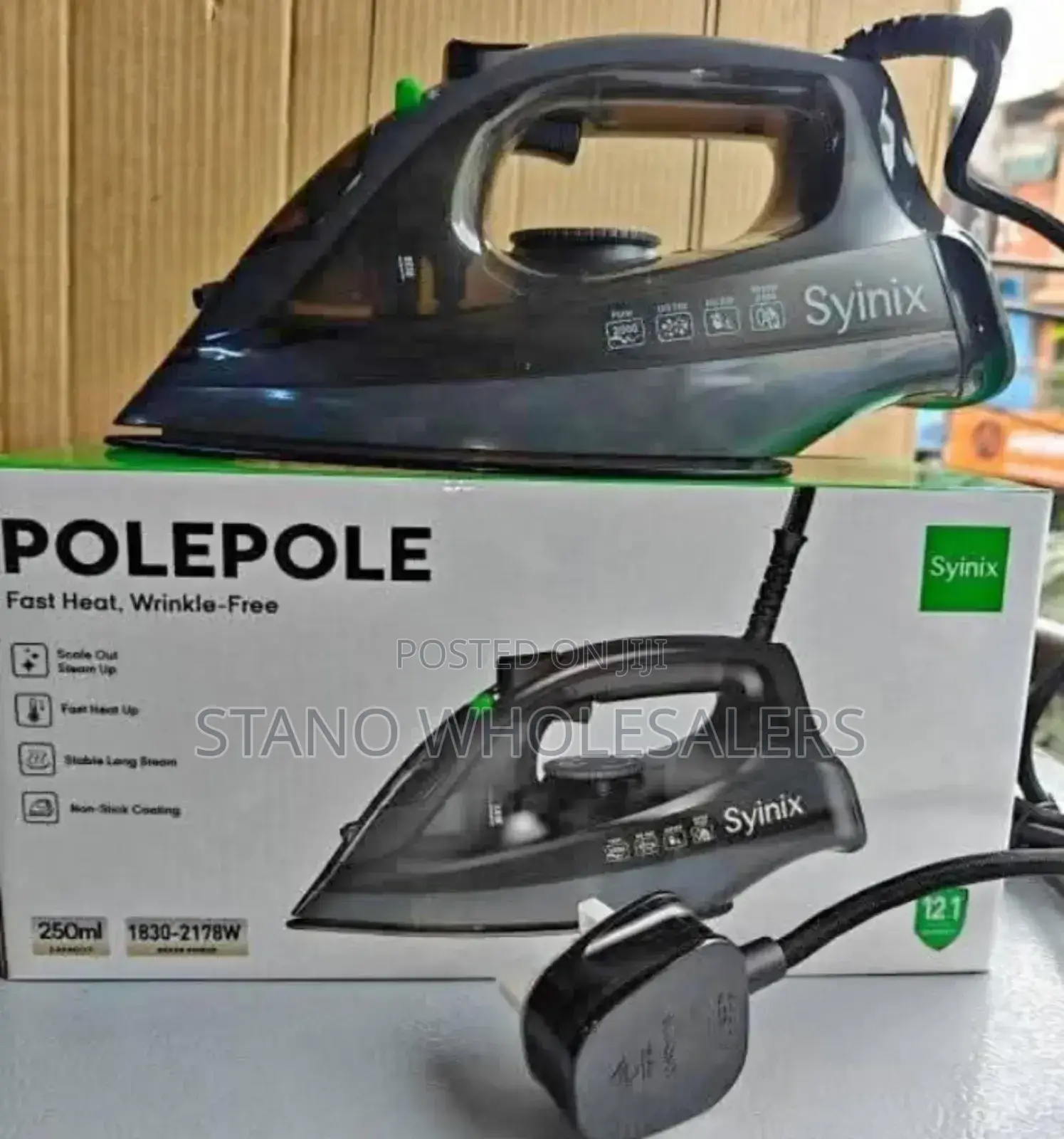 Syinix Steam Iron Box Wrinkle Free