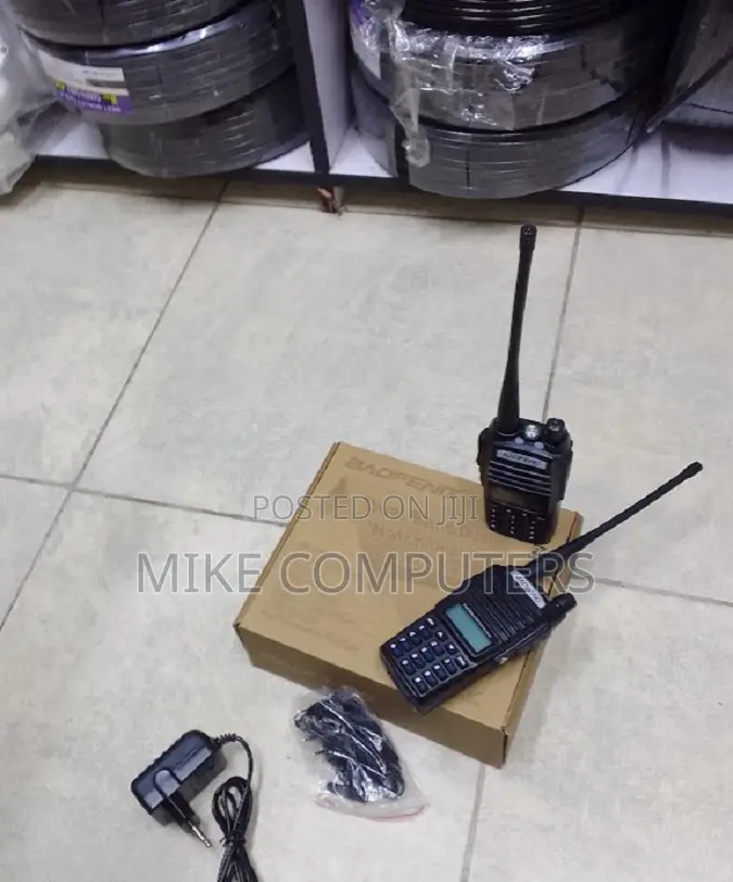 Uv-82 Walkie Talkie Set – Dual Band for Site Use