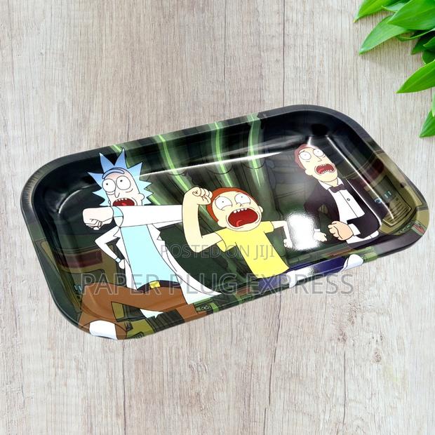 Rick Morty Vibrant Metallic Tray (11.5" X 7.5")