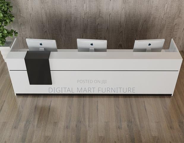 Office Desk: 1.4 Meter Compact Office Reception Counter - thumbnail 8