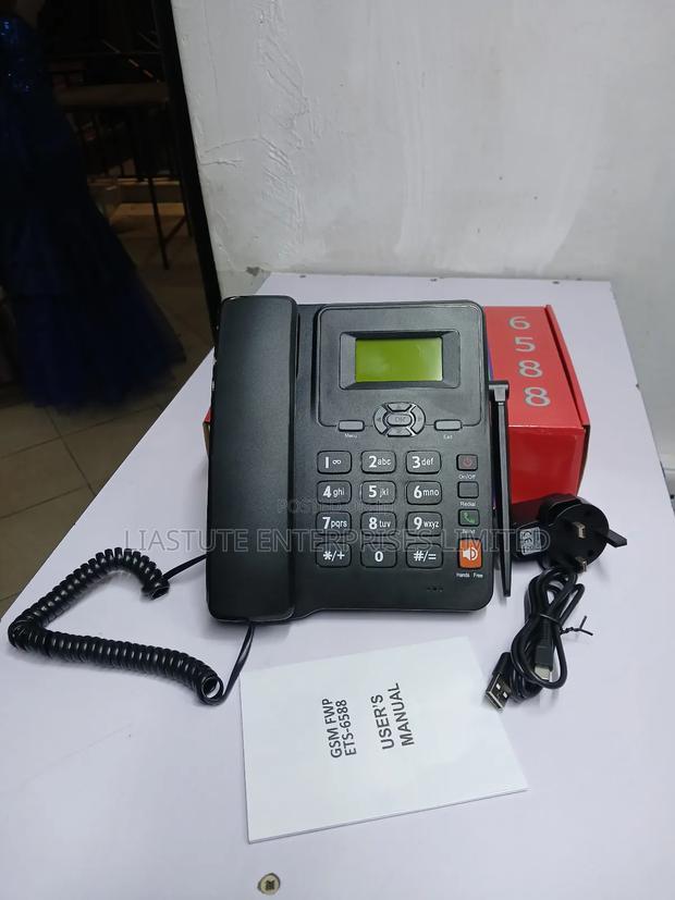 Dual Function GSM Desk Phone – Stay Connected Anywhere