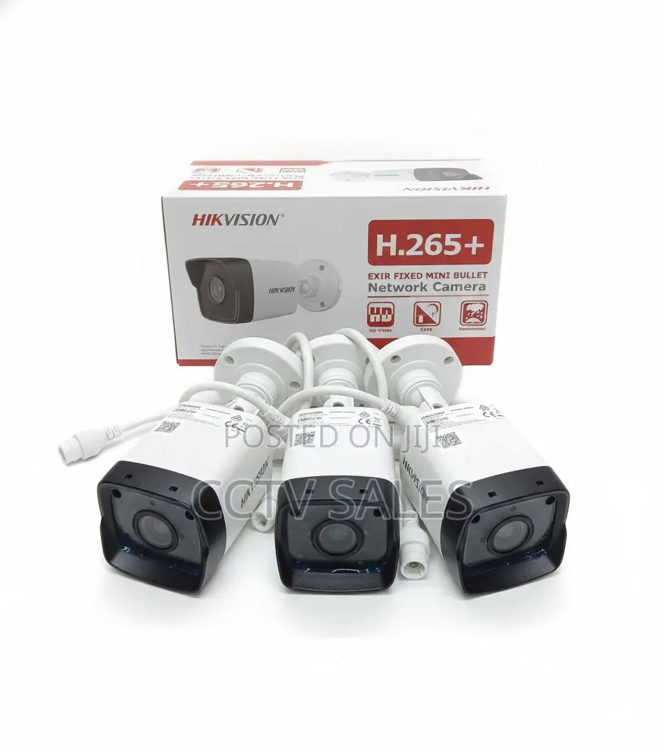 Infrared Night Lights Hikvision 2 Mp Bullet CCTV Camera