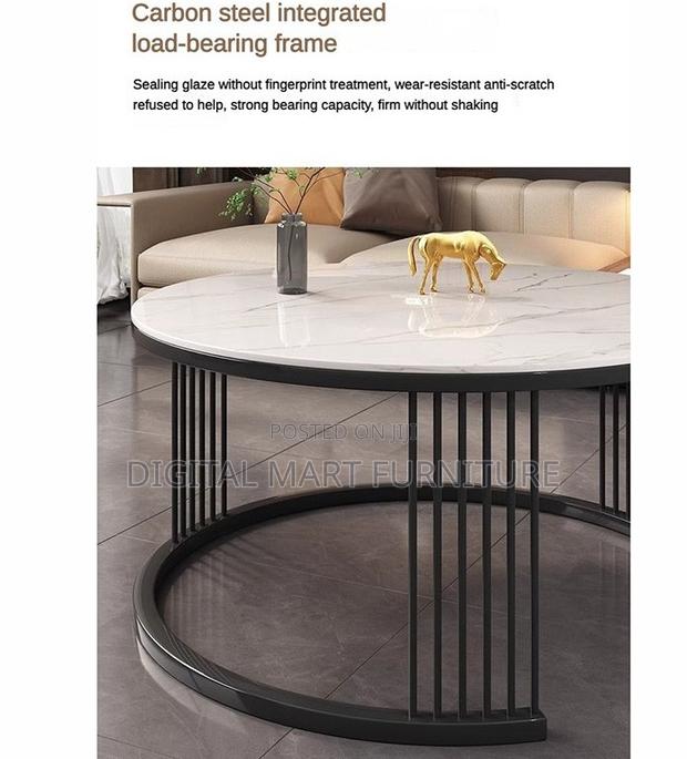 Coffee Table: Circular Round Coffee Table - thumbnail 2