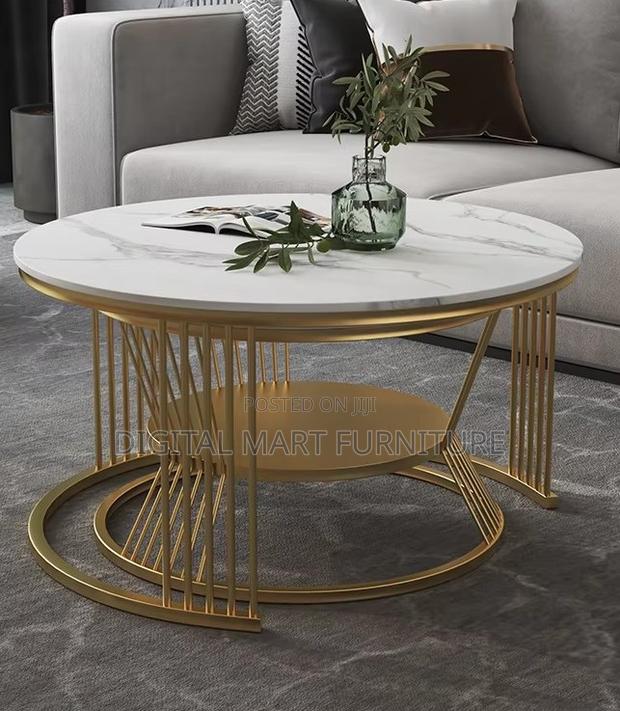 Coffee Table: Circular Round Coffee Table - thumbnail 3