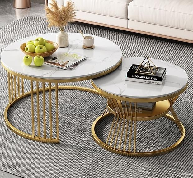 Coffee Table: Circular Round Coffee Table - thumbnail 4