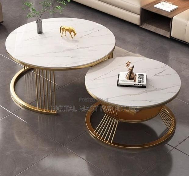 Coffee Table: Circular Round Coffee Table - thumbnail 6