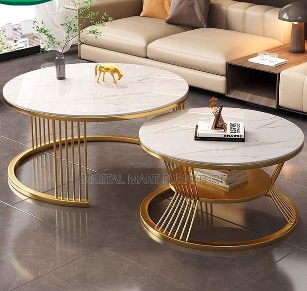 Coffee Table: Circular Round Coffee Table - thumbnail 7