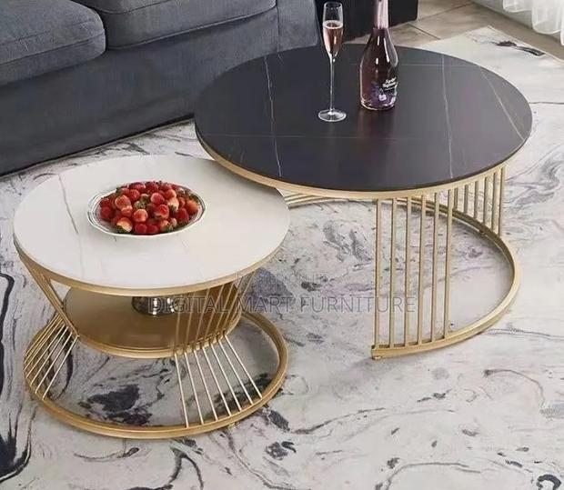 Coffee Table: Circular Round Coffee Table - thumbnail 8