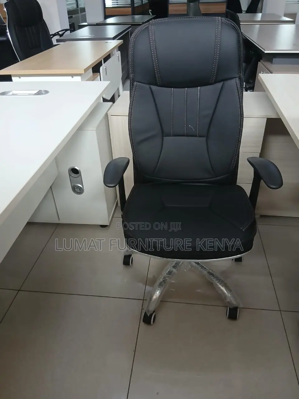 Reception Leather Seat