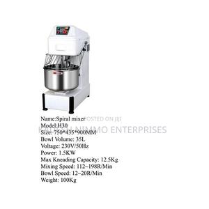 Restocked 35l Industrial Spiral Mixer - thumbnail 2