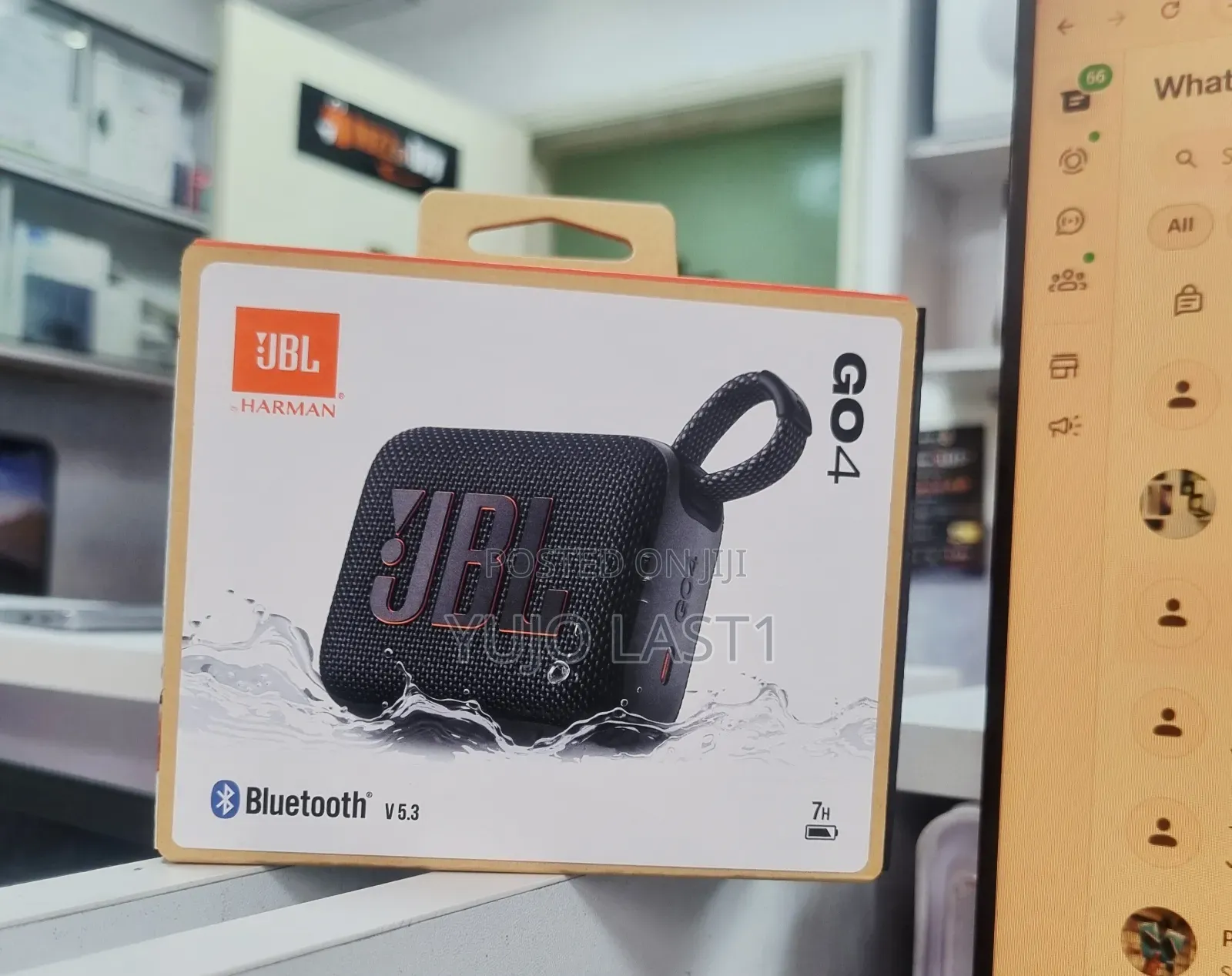 JBL Go 4 Ultra-Portable Wireless Bluetooth Speaker JBL Pro Sound