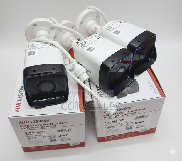 Wired Hikvision H.265+ Ds-2cd1023g0e-I 2mp Ip Bullet Network Camera