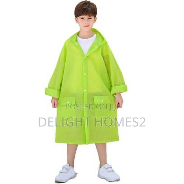 Kids Raincoat Soft Elastic_esj