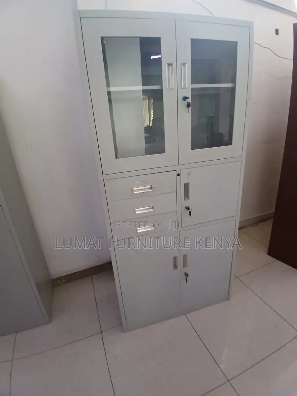Lockable Storage Cupboard With Safe