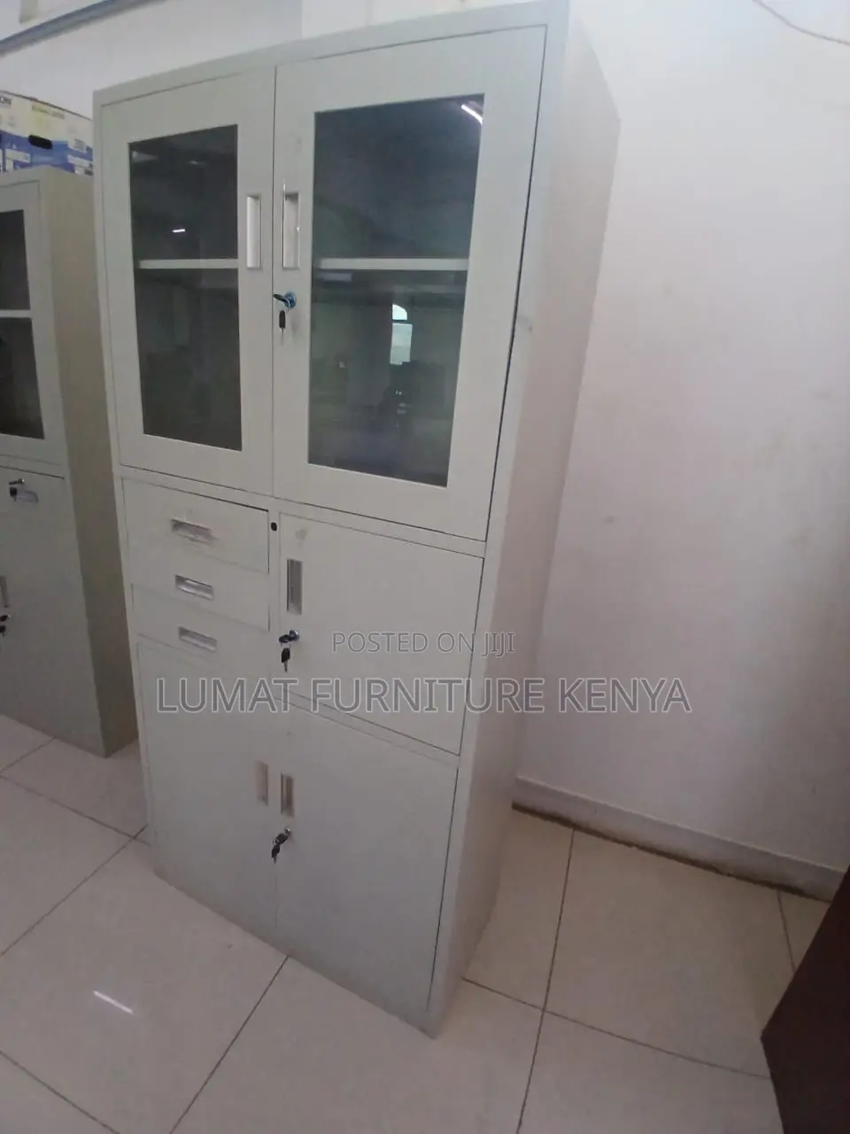 Lockable Storage Cupboard With Safe