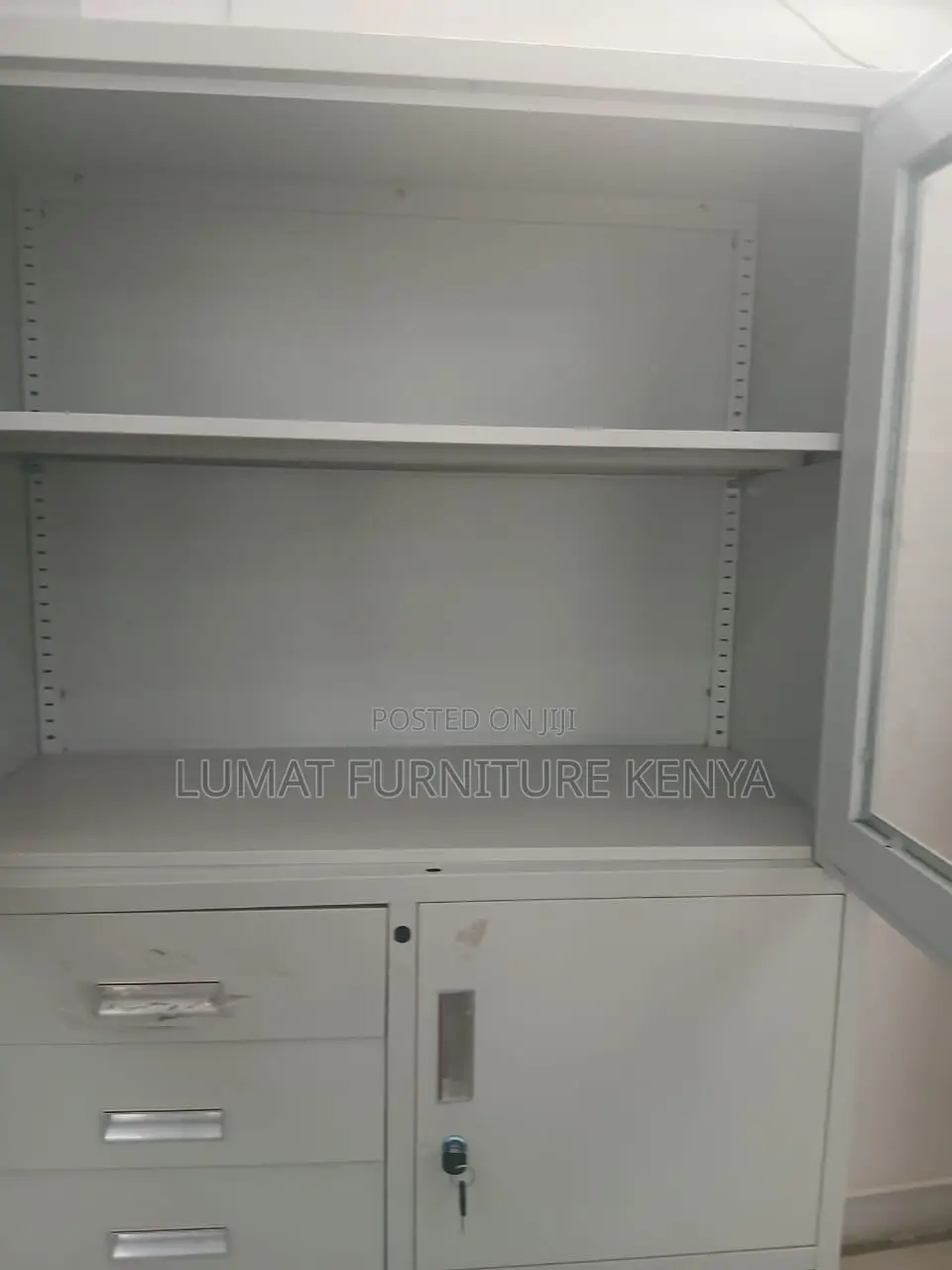 Lockable Storage Cupboard With Safe