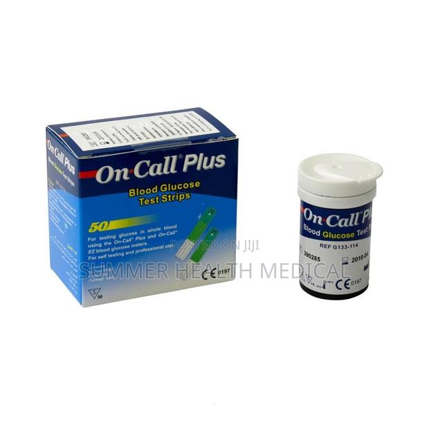 On Call Plus Glucometer Strips/ Sugar Strips