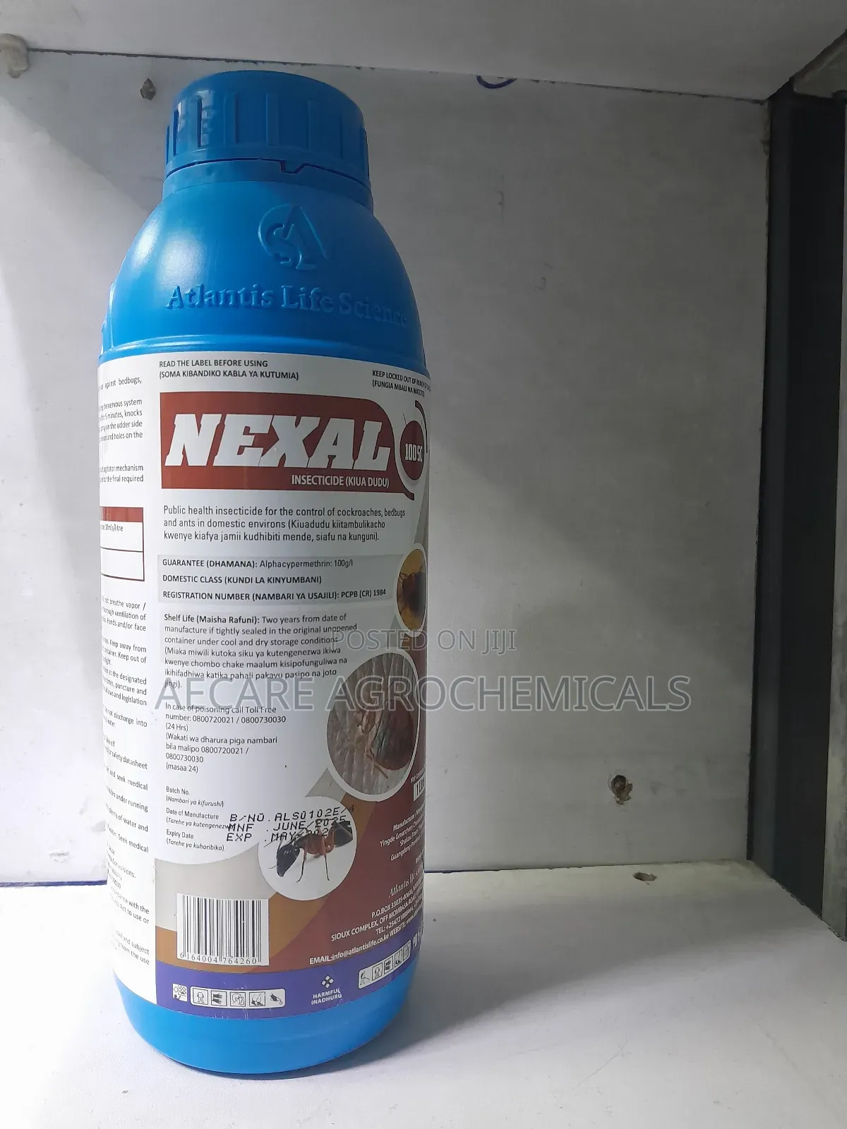 Nexal Bedbug and Cockroach Insecticide 100sc ( New Batch ) 1litre
