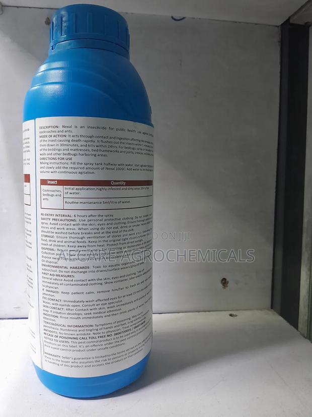 Nexal Bedbug and Cockroach Insecticide 100sc ( New Batch ) 1litre - thumbnail 9