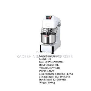 Single Phase Spiral Mixer Machine 35 Litres - thumbnail 2