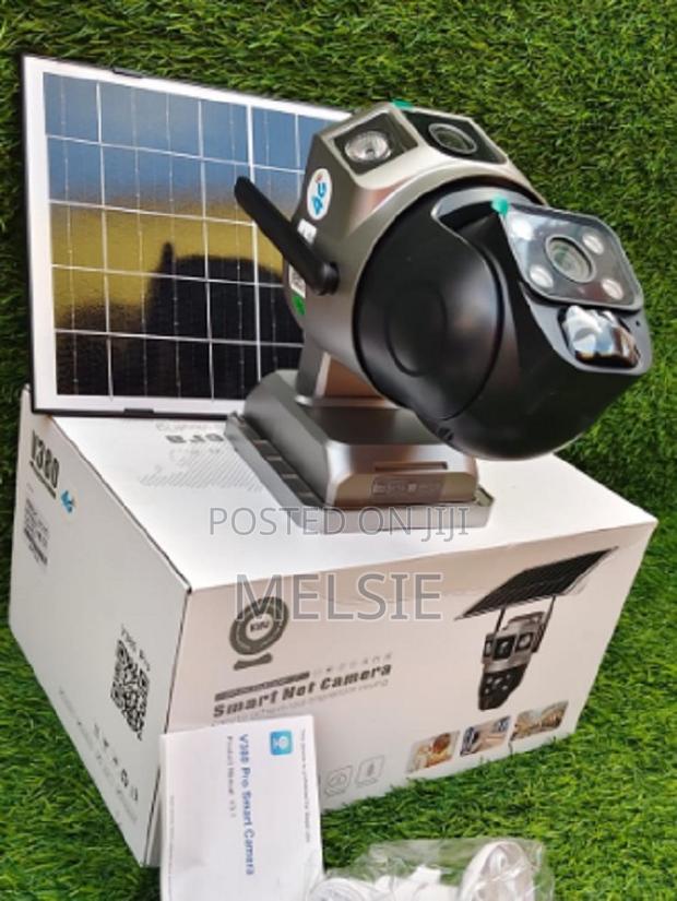 4g Solar Dual Lens Camera – Human Motion Tracking Solar Camera - main view