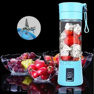 Mini Portable Blender Usb Rechargeable Fruit Mixer Juicer 380ml
