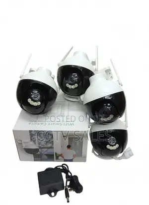Single Lens Wifi 4mp CCTV Electric Camera With Personalized Voice