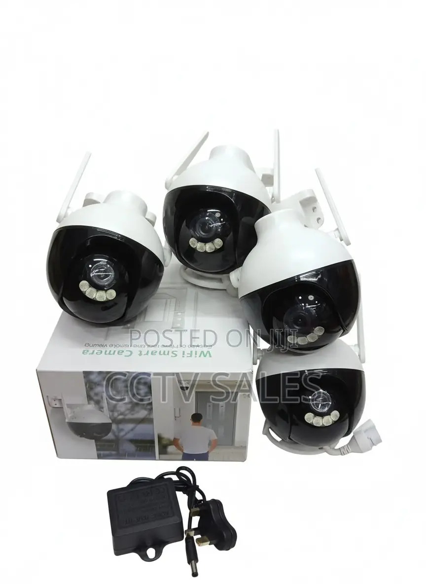 Single Lens Wifi 4mp CCTV Electric Camera With Personalized Voice